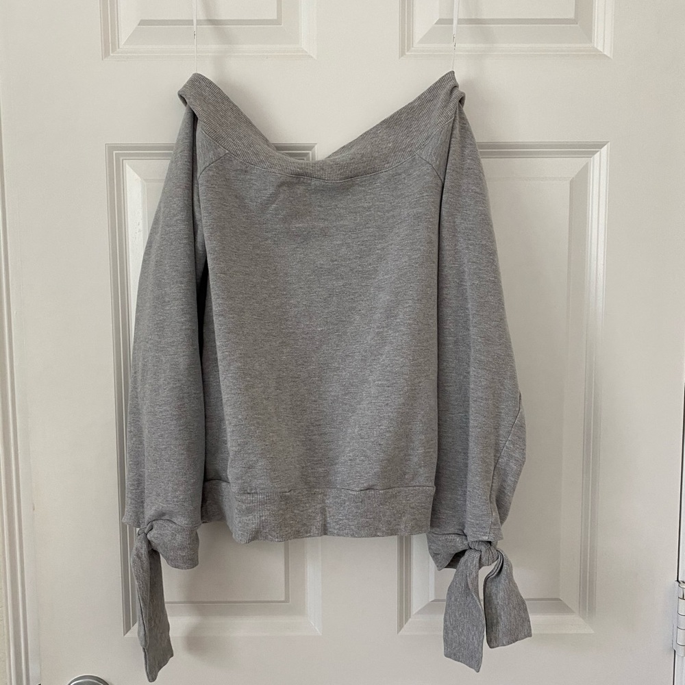 Lulus off shoulder sweater